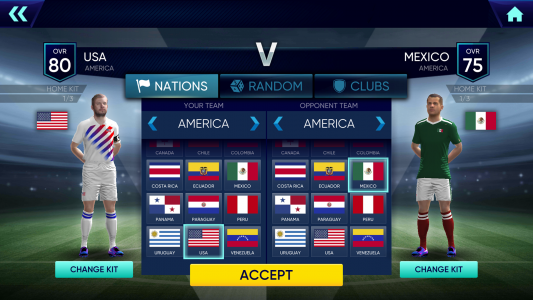 اسکرین شات 1 بازی Soccer Cup 2025: Football Game