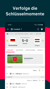 اسکرین شات 3 برنامه Flashscore: Ergebnisse & News