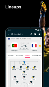 اسکرین شات برنامه Flashscore 3
