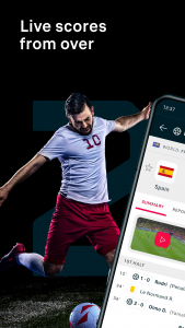 اسکرین شات برنامه Flashscore live scores & news 1