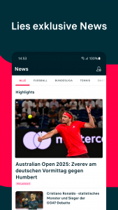 اسکرین شات 2 برنامه Flashscore: Ergebnisse & News