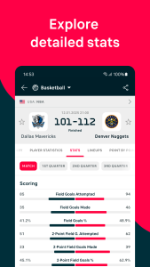 اسکرین شات 5 برنامه Flashscore: Live Scores & News