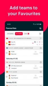 اسکرین شات برنامه Flashscore: Live Scores & News 8