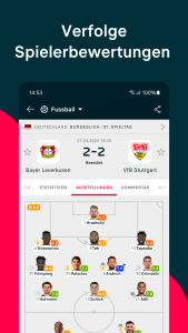 اسکرین شات 4 برنامه Flashscore: Ergebnisse & News