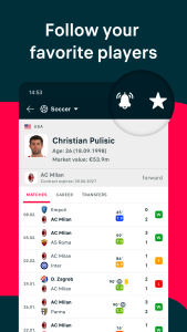 اسکرین شات 3 برنامه Flashscore: Scores & News