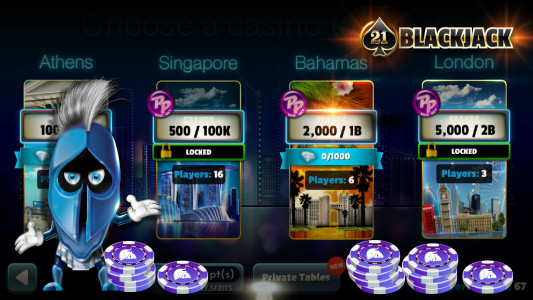 اسکرین شات 2 بازی BlackJack 21 - Online Casino