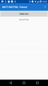 اسکرین شات 4 برنامه MHT/MHTML Viewer