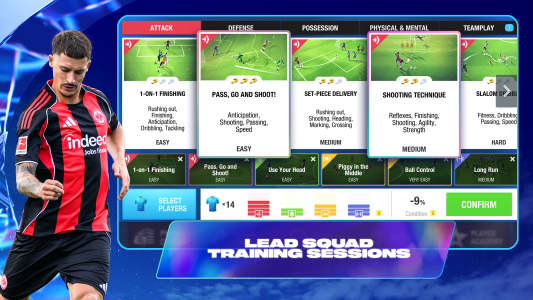 اسکرین شات 5 بازی Top Eleven Be a Soccer Manager