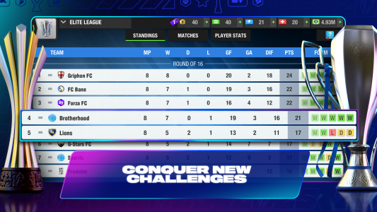 اسکرین شات 6 بازی Top Eleven Be a Soccer Manager