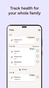 اسکرین شات 2 برنامه Meds & Pill Reminder MyTherapy