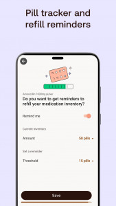 اسکرین شات 2 برنامه Meds & Pill Reminder MyTherapy