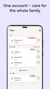 اسکرین شات 3 برنامه Meds & Pill Reminder MyTherapy