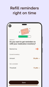 اسکرین شات 4 برنامه Meds & Pill Reminder MyTherapy
