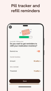 اسکرین شات 2 برنامه MyTherapy Pill Reminder