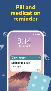 اسکرین شات برنامه MyTherapy Pill Reminder 1