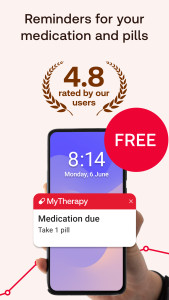 اسکرین شات 1 برنامه MyTherapy Pill Reminder