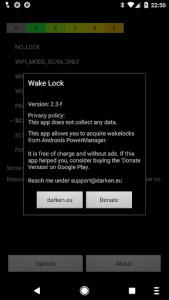 اسکرین شات برنامه Wake Lock - PowerManager 1