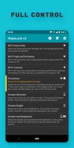 اسکرین شات برنامه Wakelock Revamp - PowerManager 2