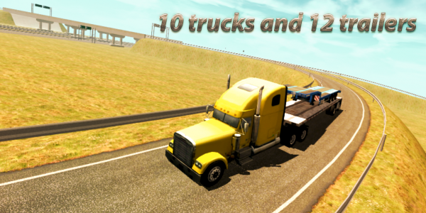 اسکرین شات بازی Truckers of Europe 4
