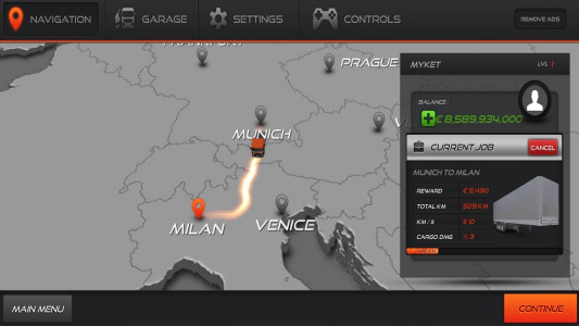 اسکرین شات بازی رانندگان کامیون اروپا 2 | نسخه مود شده 2