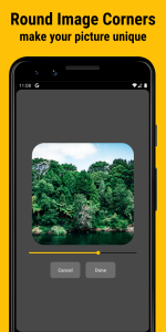 اسکرین شات 4 برنامه Crop My Pic: Crop Resize Image