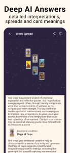 اسکرین شات 3 برنامه Tarot Divination - Cards Deck