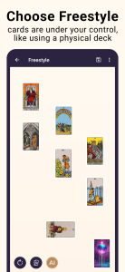 اسکرین شات 4 برنامه Tarot Divination - Cards Deck