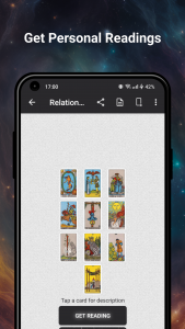 اسکرین شات 1 برنامه Tarot Divination - Cards Deck