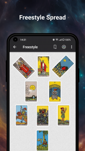 اسکرین شات برنامه Tarot Divination - Cards Deck 7