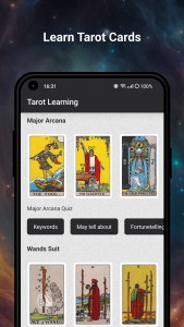 اسکرین شات برنامه Tarot Divination - Cards Deck 2