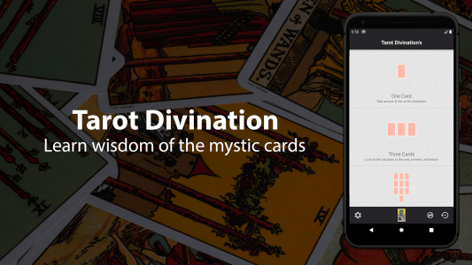 اسکرین شات برنامه Tarot Divination - Cards Deck 8