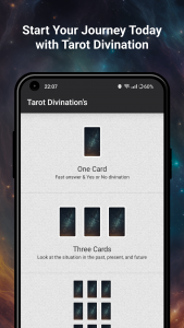 اسکرین شات برنامه Tarot Divination - Cards Deck 8