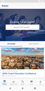اسکرین شات 2 برنامه UEFA Events