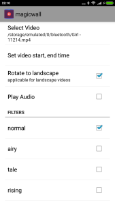 اسکرین شات 3 برنامه MagicWall - video wallpaper