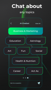 اسکرین شات برنامه Ask Me Anything - AI Chatbot 6