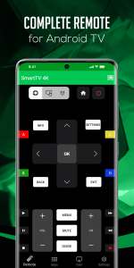 اسکرین شات برنامه Remote Control for Android TV 1