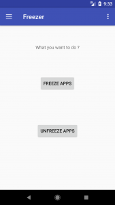 اسکرین شات برنامه EXA Freezer:Disable System App 2