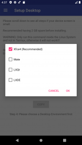اسکرین شات برنامه AnLinux - Run Linux on Android 7