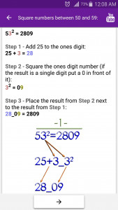 اسکرین شات برنامه Math Tricks 6