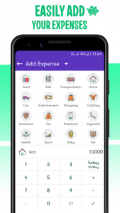 اسکرین شات برنامه Money Manager : Expense Tracke 3