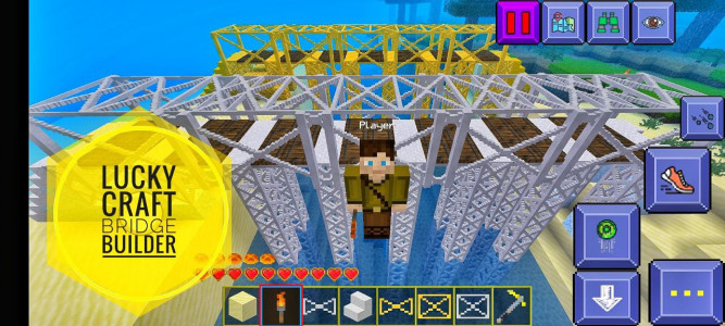 اسکرین شات بازی LuckyCraft Bridge Builder 6