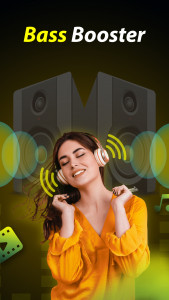 اسکرین شات برنامه Volume Booster - Bass Booster 2