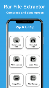 اسکرین شات برنامه Rar Extractor: zip Extractor 6
