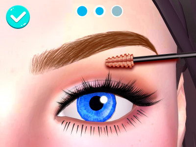 اسکرین شات بازی Eye Makeup Artist Makeup Games 1
