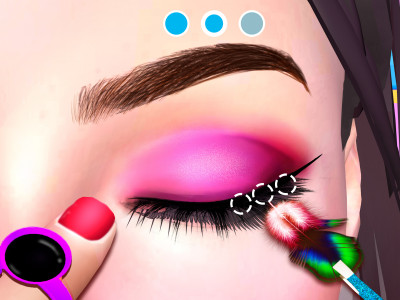 اسکرین شات بازی Eye Makeup Artist Makeup Games 2