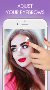 اسکرین شات 1 برنامه Eyebrow Filter Camera