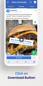 اسکرین شات 2 برنامه Video Downloader for Facebook