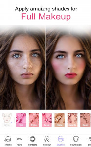 اسکرین شات برنامه Face Makeup Editor - Beauty Se 2