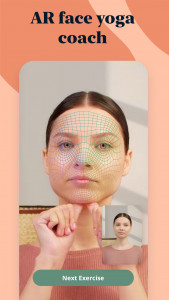 اسکرین شات 8 برنامه Luvly: Face Yoga & Exercise