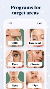 اسکرین شات 4 برنامه Luvly: Face Yoga & Exercise